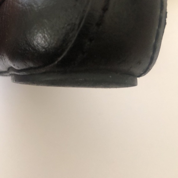 Tory Burch Black Leather Flats & Loafers - Picture 9 of 10